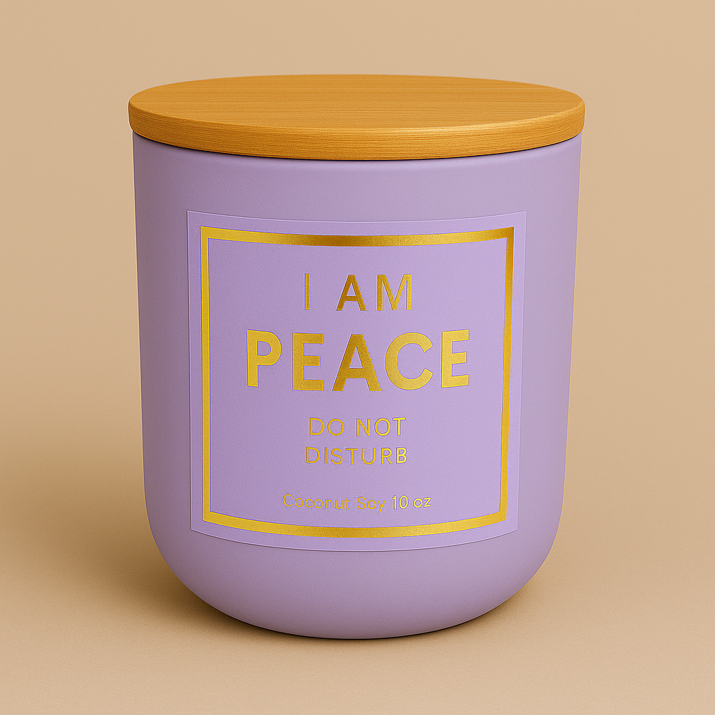 I AM PEACE - Affirmation Candle