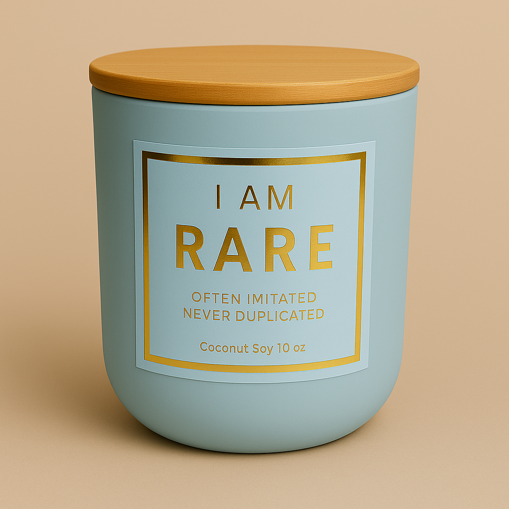 I AM RARE - Affirmation Candle
